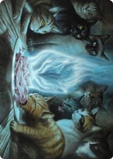 Can't Stay Away Art Card (56) [Art Series: Innistrad: Midnight Hunt]