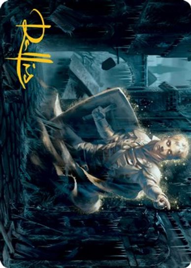 Dennick, Pious Apparition Art Card (Gold-Stamped Signature) (59) [Art Series: Innistrad: Midnight Hunt]