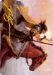 Sunrise Cavalier Art Card (Gold-Stamped Signature) (69) [Art Series: Innistrad: Midnight Hunt]