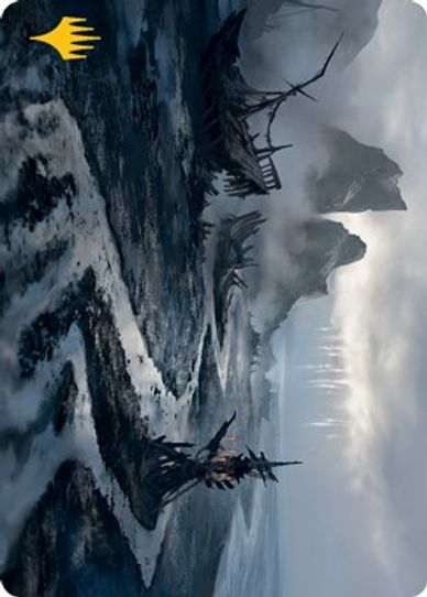 Shipwreck Marsh Art Card (Gold-Stamped Signature) (75) [Art Series: Innistrad: Midnight Hunt]
