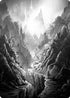 Mountain Art Card (79) [Art Series: Innistrad: Midnight Hunt]