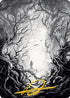 Forest Art Card () (Gold-Stamped Signature) (81) [Art Series: Innistrad: Midnight Hunt]