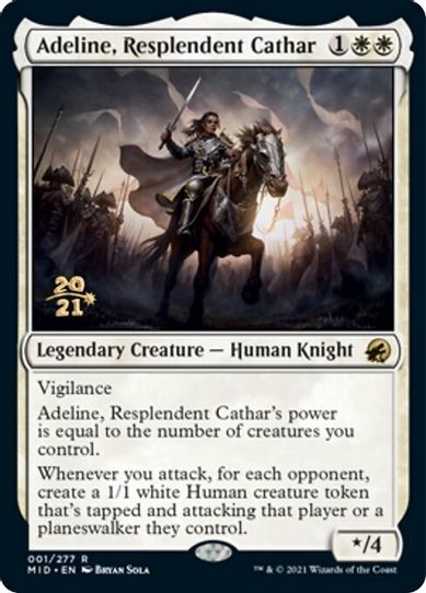 Adeline, Resplendent Cathar (1) [Prerelease Cards]