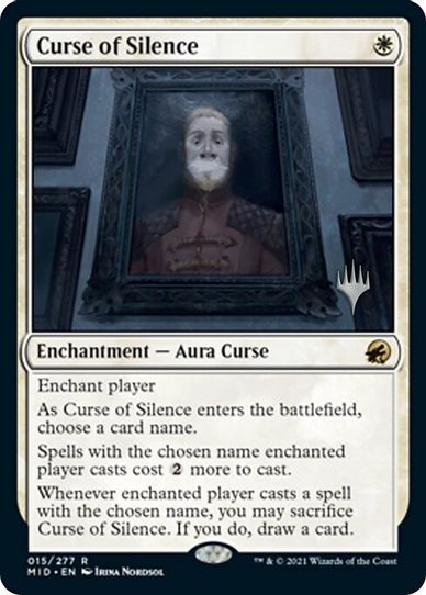 Curse of Silence (15) [Promo Pack: Innistrad: Midnight Hunt]