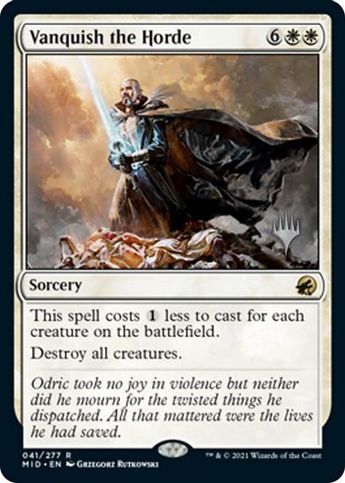 Vanquish the Horde (41) [Promo Pack: Innistrad: Midnight Hunt]