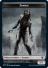 Zombie ( MIC) // Zombie ( MID) Double-sided Token [Commander: Innistrad: Midnight Hunt]