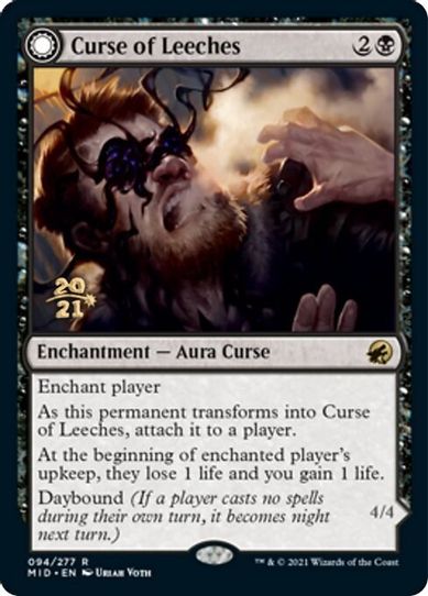 Curse of Leeches (94) [Prerelease Cards]
