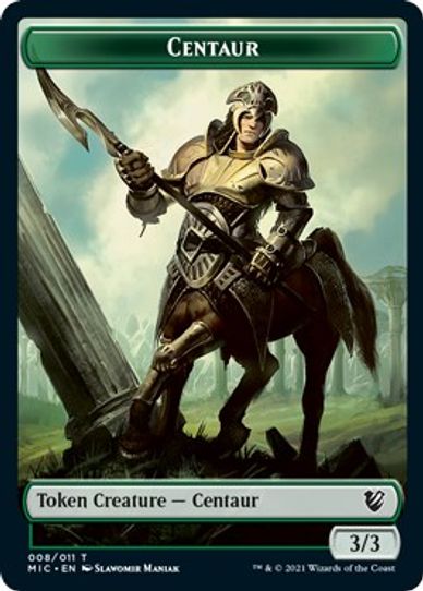 CentaurWolf Double-sided Token [Commander: Innistrad: Midnight Hunt]