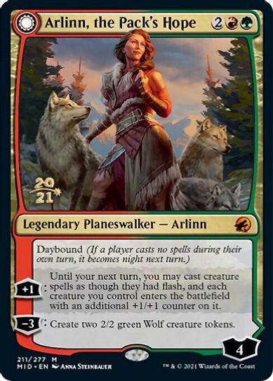 Arlinn, the Pack's Hope (211) [Prerelease Cards]