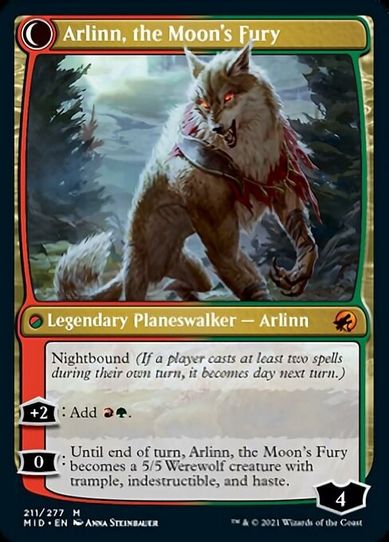 Arlinn, the Pack's Hope (211) [Prerelease Cards]