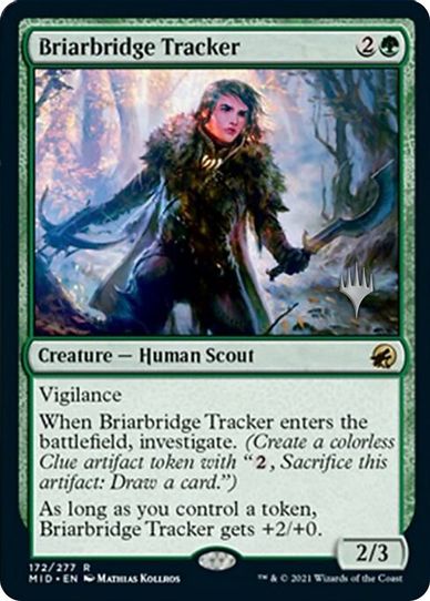 Briarbridge Tracker (172) [Promo Pack: Innistrad: Midnight Hunt]