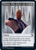 Clue // Emblem - Teferi, Who Slows the Sunset Double-sided Token [Innistrad: Midnight Hunt]