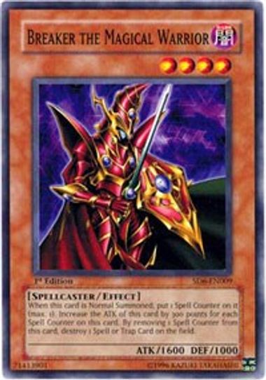 Breaker the Magical Warrior (SD6-EN009) [Structure Deck: Spellcaster's Judgment]