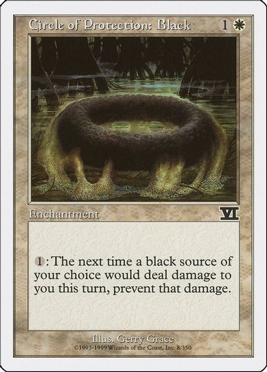 Circle of Protection: Black [Classic Sixth Edition]
