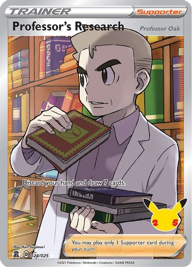 Professor's Research (Full Art) (024/025/25) [Celebrations]
