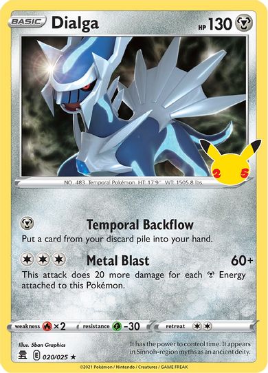 Dialga (020/025/25) [Celebrations]