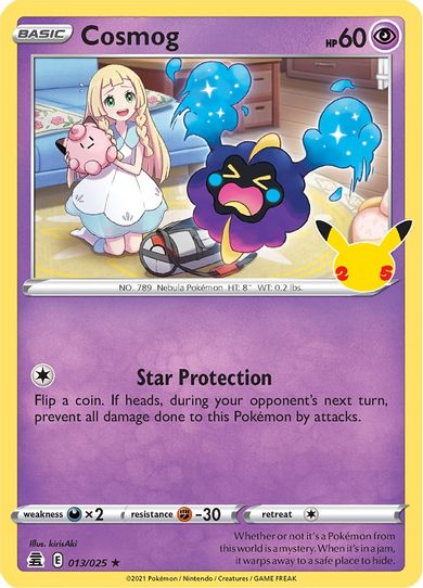 Cosmog (013/025/25) [Celebrations]