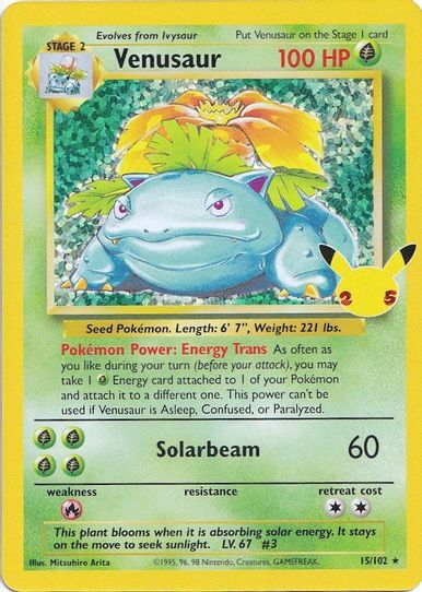 Venusaur (15/102) [Celebrations: Classic Collection]