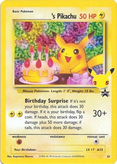 ______'s Pikachu (24/53) [Celebrations: Classic Collection]