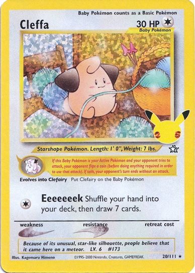 Cleffa (20/111) [Celebrations: Classic Collection]