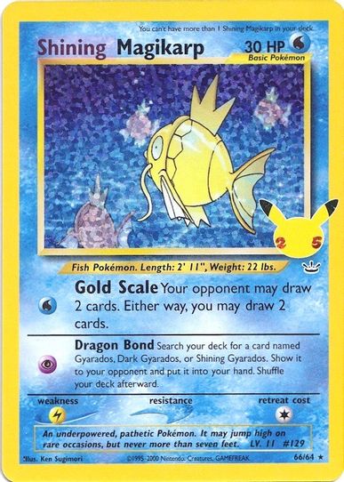Shining Magikarp (66/64) [Celebrations: Classic Collection]