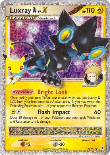 Luxray GL LV.X (109/111) [Celebrations: Classic Collection]