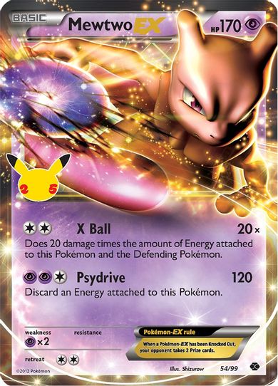 Mewtwo EX (54/99) [Celebrations: Classic Collection]