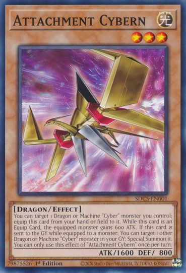 Attachment Cybern (SDCS-EN001) [Structure Deck: Cyber Strike]