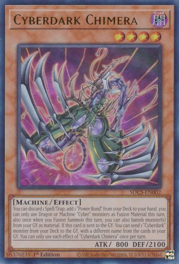 Cyberdark Chimera (SDCS-EN002) [Structure Deck: Cyber Strike]