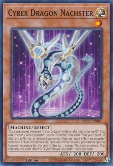 Cyber Dragon Nachster (SDCS-EN007) [Structure Deck: Cyber Strike]