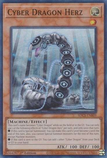 Cyber Dragon Herz (SDCS-EN009) [Structure Deck: Cyber Strike]