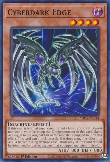Cyberdark Edge (SDCS-EN014) [Structure Deck: Cyber Strike]