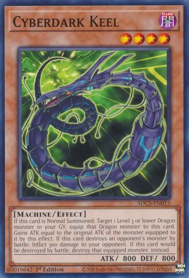 Cyberdark Keel (SDCS-EN015) [Structure Deck: Cyber Strike]