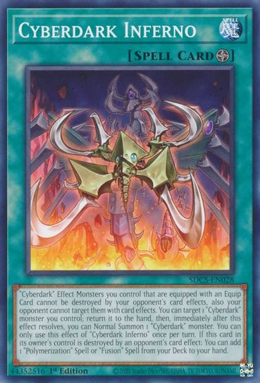 Cyberdark Inferno (SDCS-EN028) [Structure Deck: Cyber Strike]
