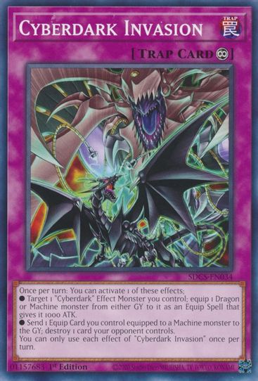 Cyberdark Invasion (SDCS-EN034) [Structure Deck: Cyber Strike]