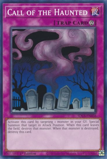Call of the Haunted (SDCS-EN038) [Structure Deck: Cyber Strike]