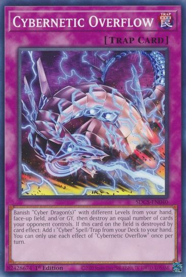 Cybernetic Overflow (SDCS-EN040) [Structure Deck: Cyber Strike]