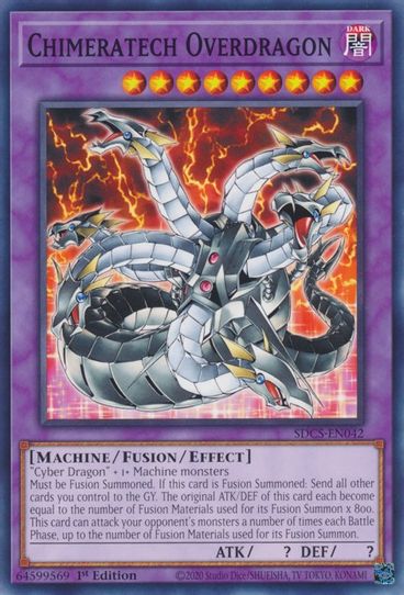 Chimeratech Overdragon (SDCS-EN042) [Structure Deck: Cyber Strike]