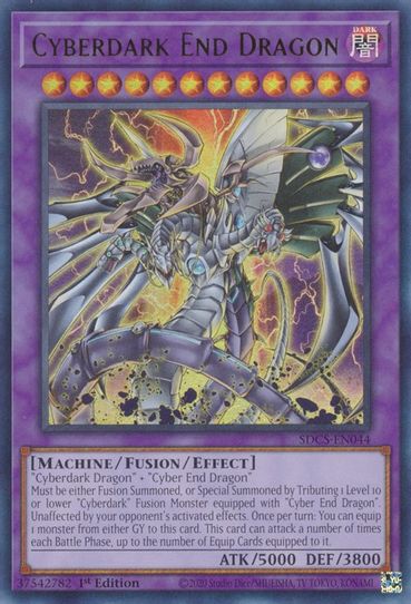 Cyberdark End Dragon (SDCS-EN044) [Structure Deck: Cyber Strike]