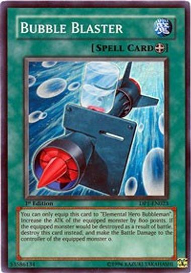 Bubble Blaster (DP1-EN023) [Duelist Pack 1: Jaden Yuki]