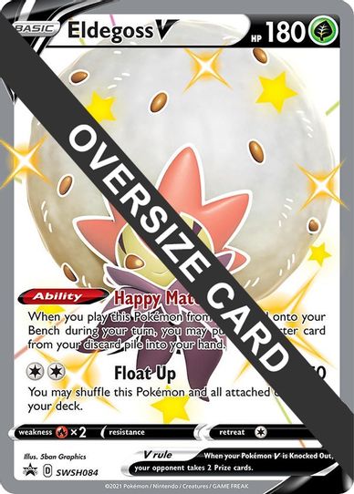 Eldegoss V SWSH084 (SWSH084) [First Partner Pack Jumbo Cards]