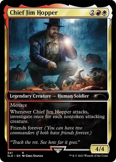 Chief Jim Hopper (341) [Secret Lair Drop Series]