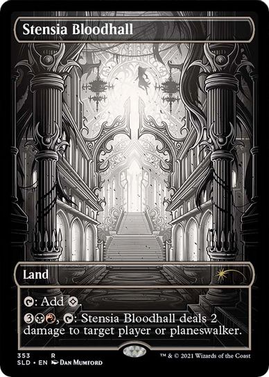 Stensia Bloodhall (353) [Secret Lair Drop Series]