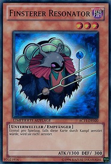 Dark Resonator (German) - "Finsterer Resonator" (AC11-DE020) [Advent Calendar 2011 (Adventskalender)]