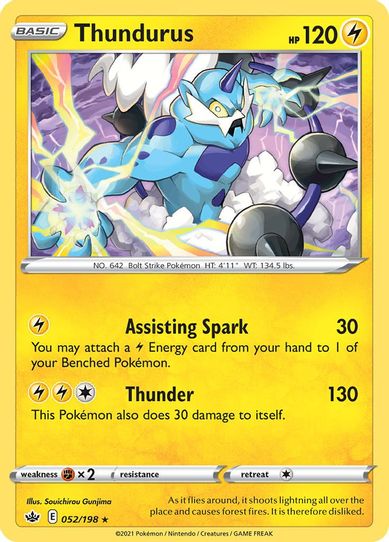 Thundurus 52/198 [Deck Exclusives]