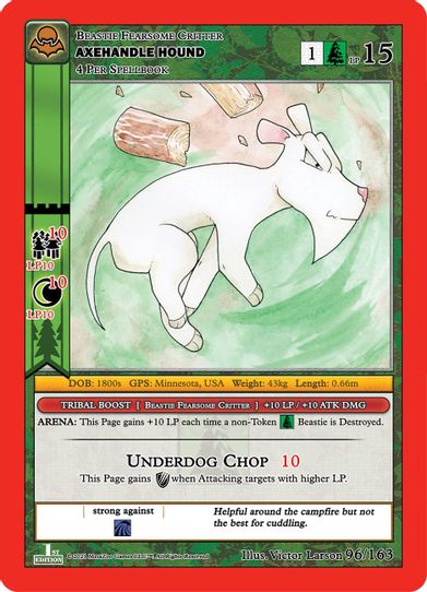 Axehandle Hound (96/163) [Nightfall: First Edition]