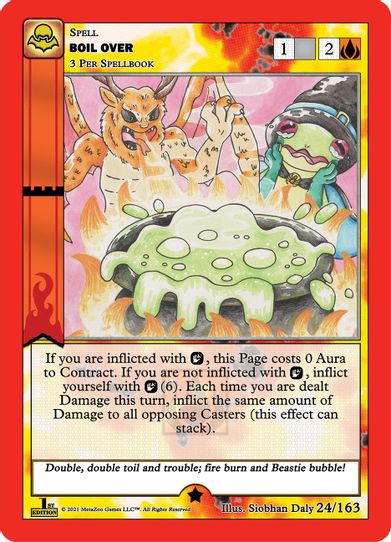 Boil Over (24/163) [Nightfall: First Edition]