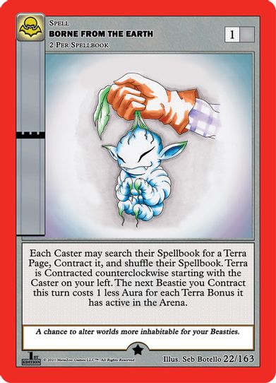 Borne From The Earth (22/163) [Nightfall: First Edition]