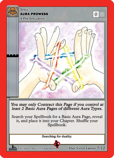 Aura Prowess (Headless Annie) (7/12) [Nightfall: First Edition Release Event Deck]