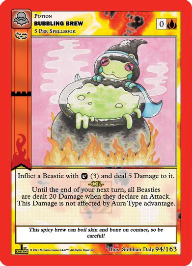 Bubbling Brew (94/163) [Nightfall: First Edition]